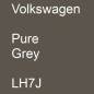 Preview: Volkswagen, Pure Grey, LH7J.